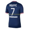 Original Fußballtrikot Paris Saint-Germain Kylian Mbappé 7 Heimtrikot 2021-22 Für Herren